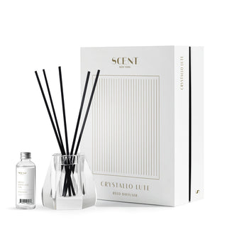 Crystallo Lute Reed Diffuser | Luxury Crystal Home Fragrance