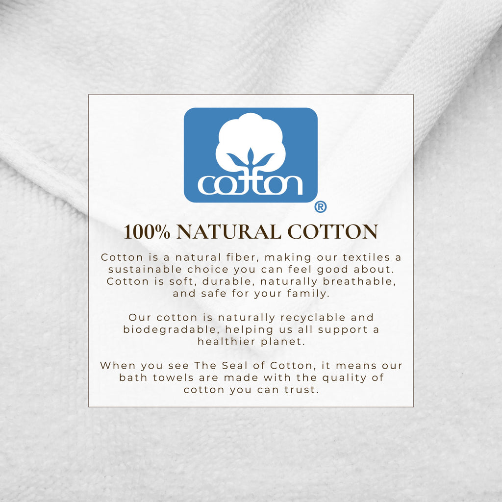 Elegant Cotton Border-Stitched Towel Set – Valery Collection (6-Piece)