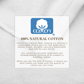 Elegant Cotton Border-Stitched Towel Set – Valery Collection (6-Piece)