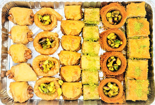 Baklava Assortment Mix with Pistachio – Premium Middle Eastern Dessert Gift Box