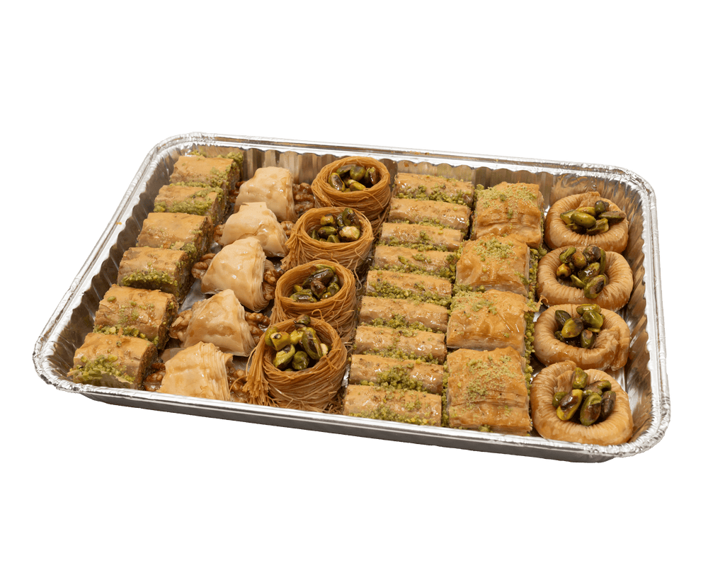 Baklava Assortment Mix with Pistachio – Premium Middle Eastern Dessert Gift Box