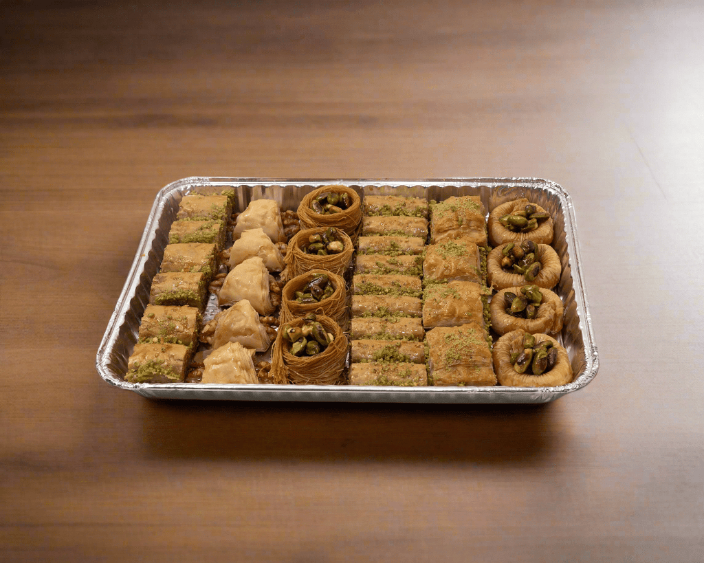 Baklava Assortment Mix with Pistachio – Premium Middle Eastern Dessert Gift Box