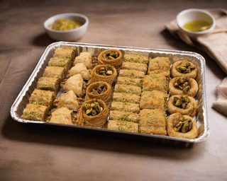 Baklava Assortment Mix with Pistachio – Premium Middle Eastern Dessert Gift Box