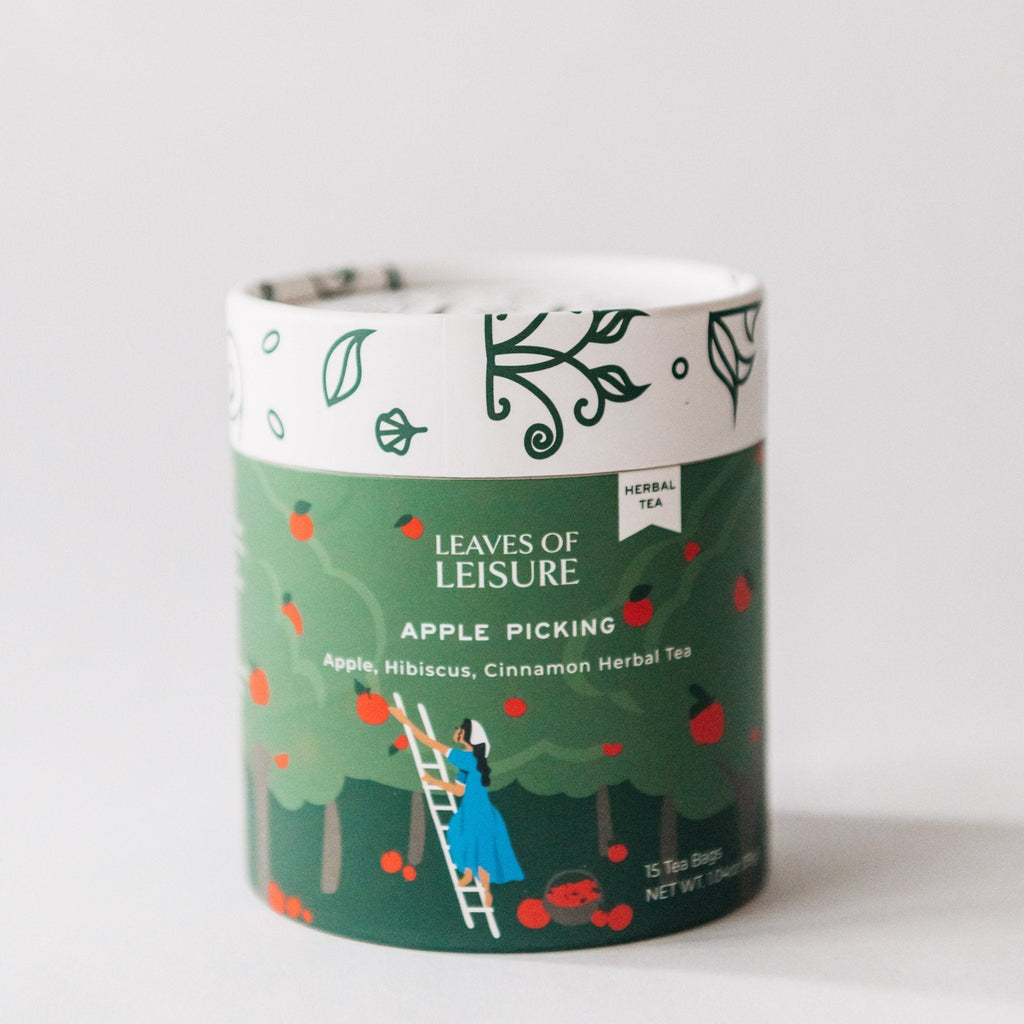 Apple Picking Herbal Tea | Cozy Caffeine-Free Fall Blend