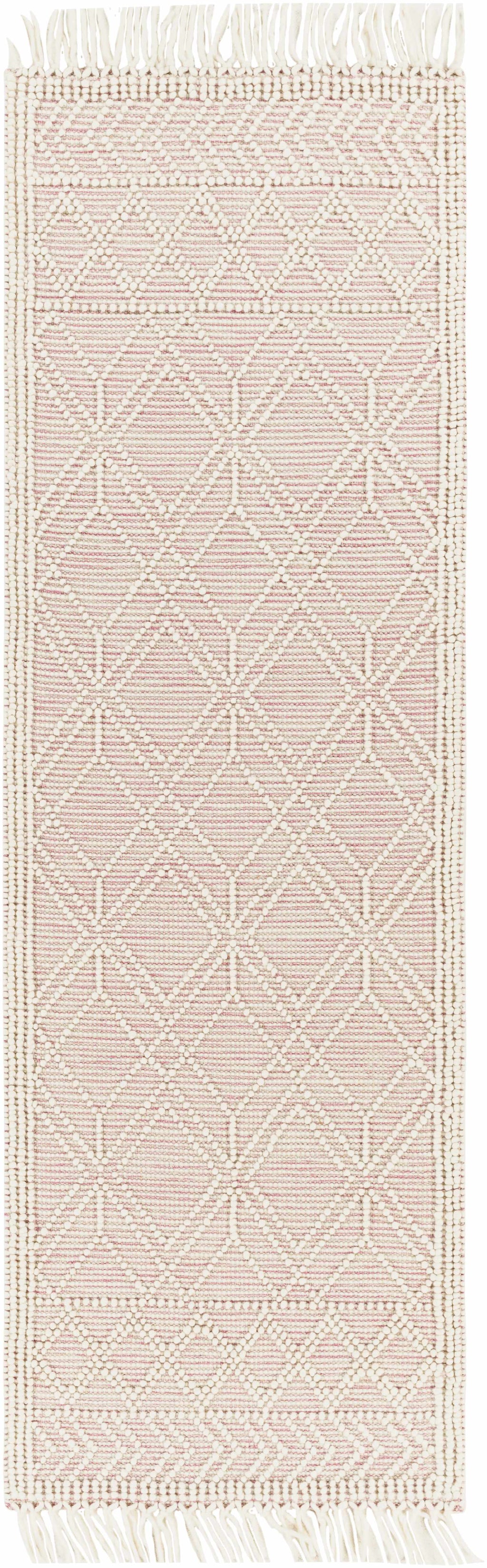 Ramsbury Soft Pink Wool Rug – Elegant Premium Wool Area Carpet