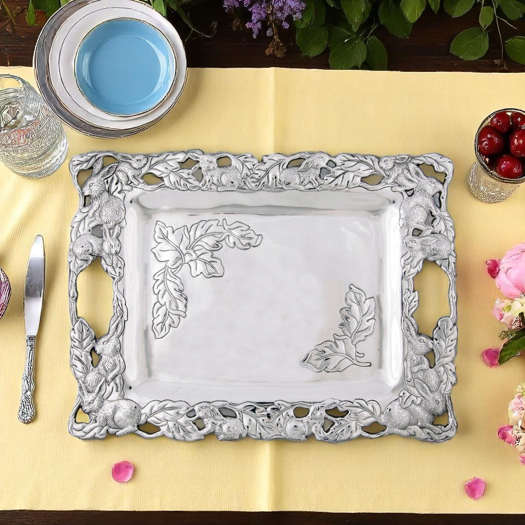 Bunny Large Platter for Easter Table