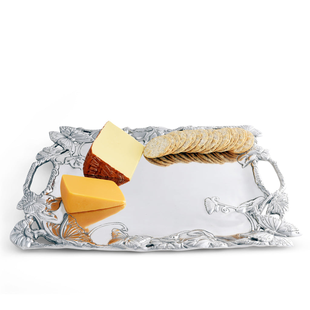 Butterfly Clutch Tray in Sculptural Metal