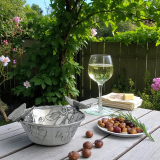 Butterfly Nut Bowl in Sculptural Metal