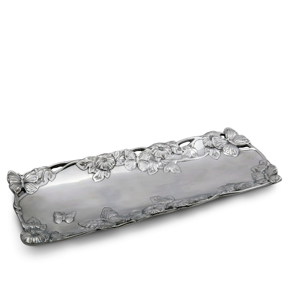 Butterfly Oblong Tray 19 x 7.5