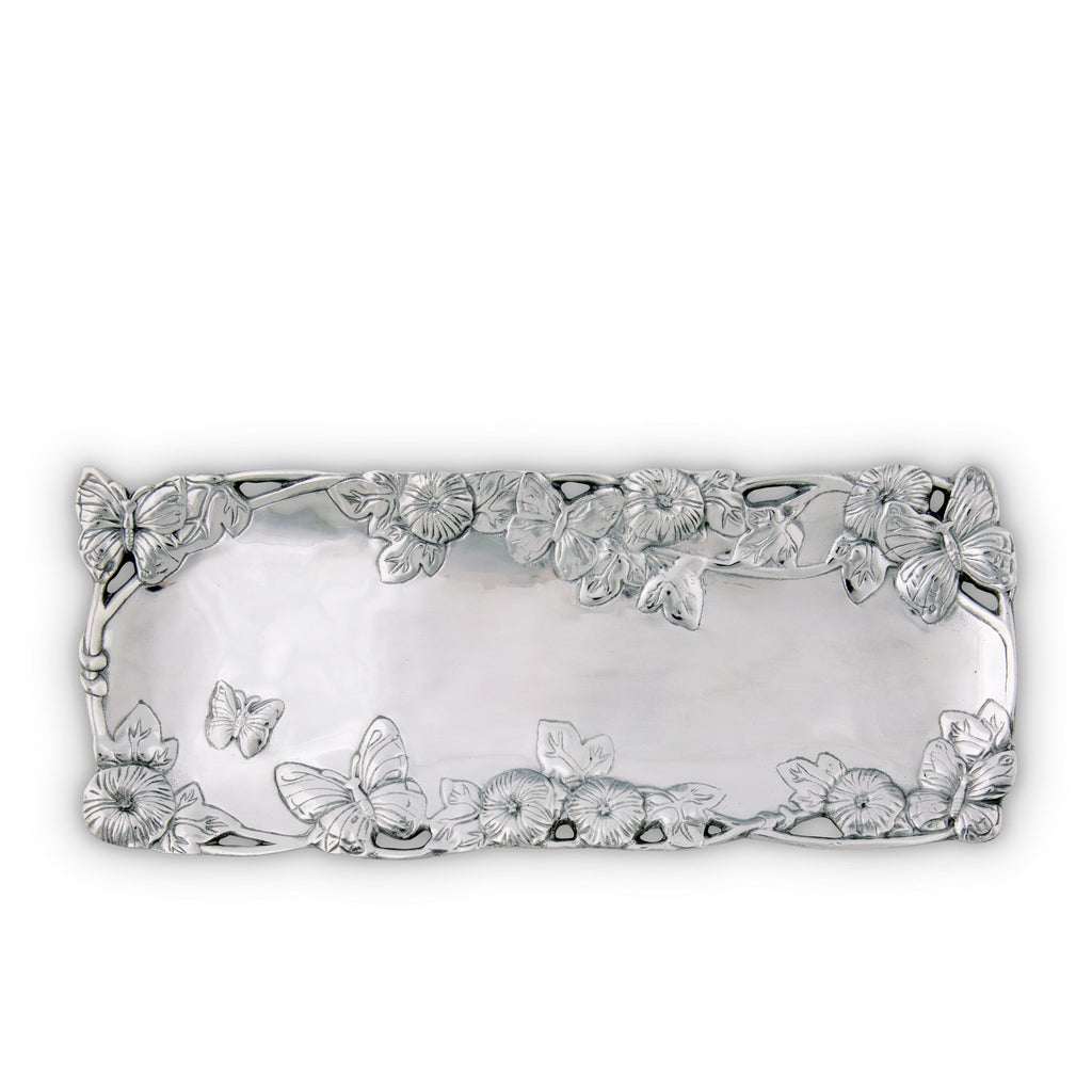 Butterfly Oblong Tray 19 x 7.5