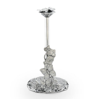 Butterfly Paper Towel Holder in Sculptural Metal