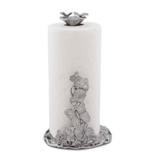 Butterfly Paper Towel Holder in Sculptural Metal
