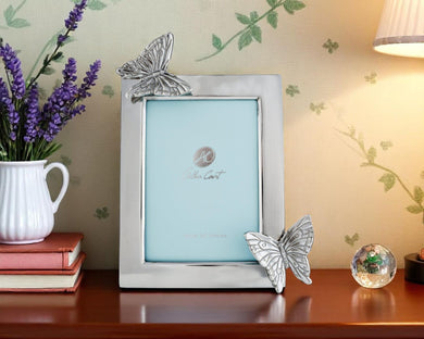 Butterfly Photo Frame in Elegant Metal Design