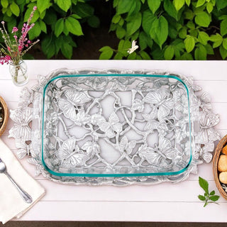 Butterfly Pyrex Holder 3 Quart