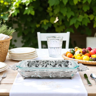 Butterfly Pyrex Holder 3 Quart