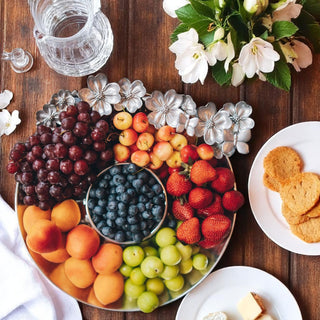 Butterfly and Dogwood Chip & Dip Serving Platter