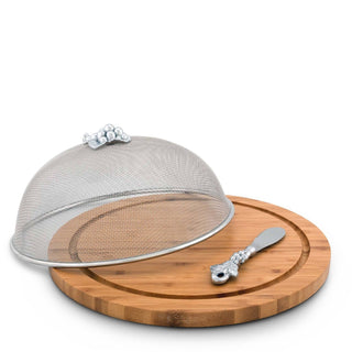 Grape Picnic Cheese Board & Spreader Set