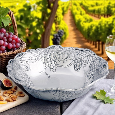 Grape Bowl | Elegant Table Décor & Entertaining Accent