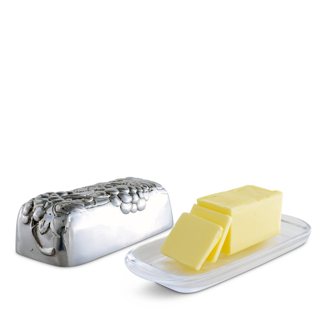 Grape Butter Dish Vineyard Table Accent