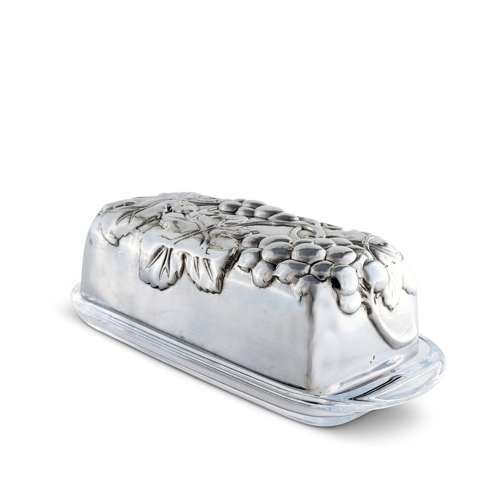 Grape Butter Dish Vineyard Table Accent