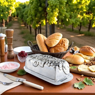 Grape Butter Dish Vineyard Table Accent