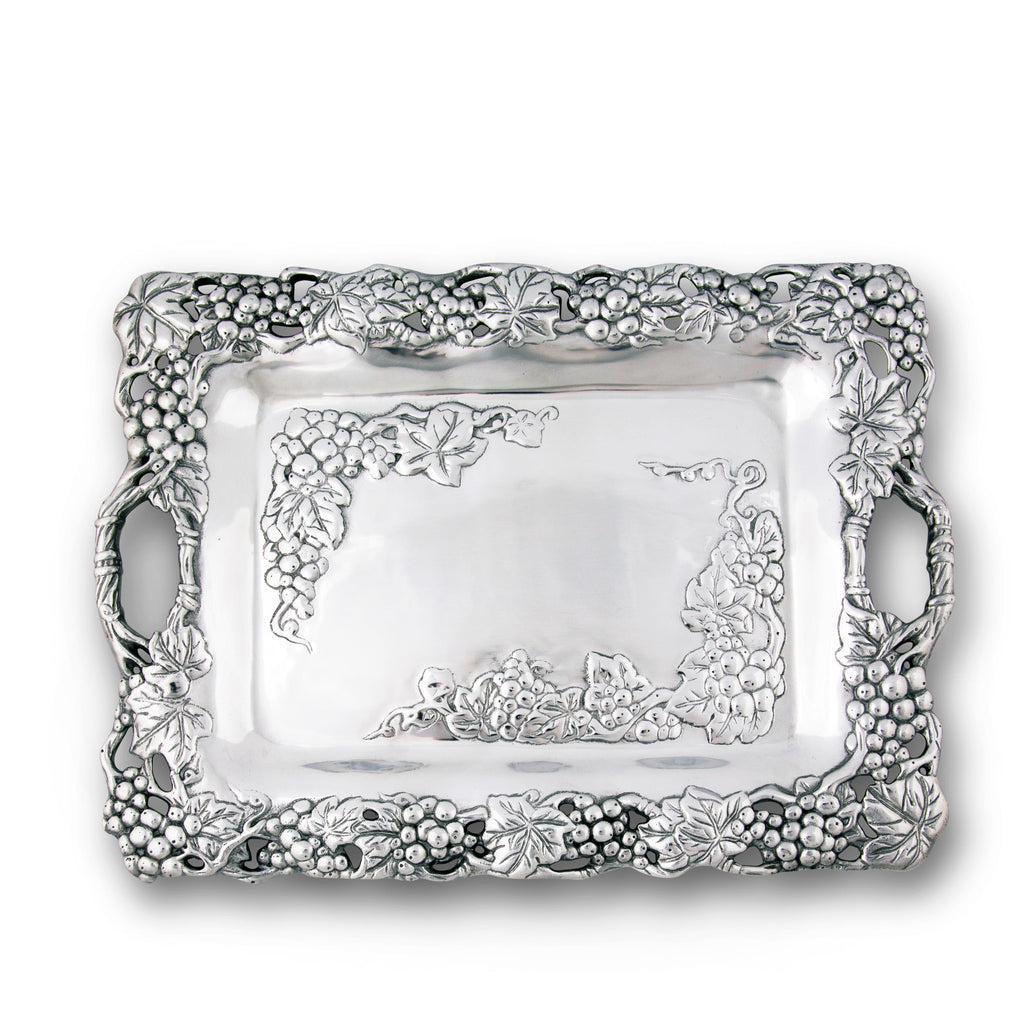 Grape Clutch Tray Vineyard Table Accent