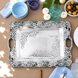 Grape Clutch Tray Vineyard Table Accent
