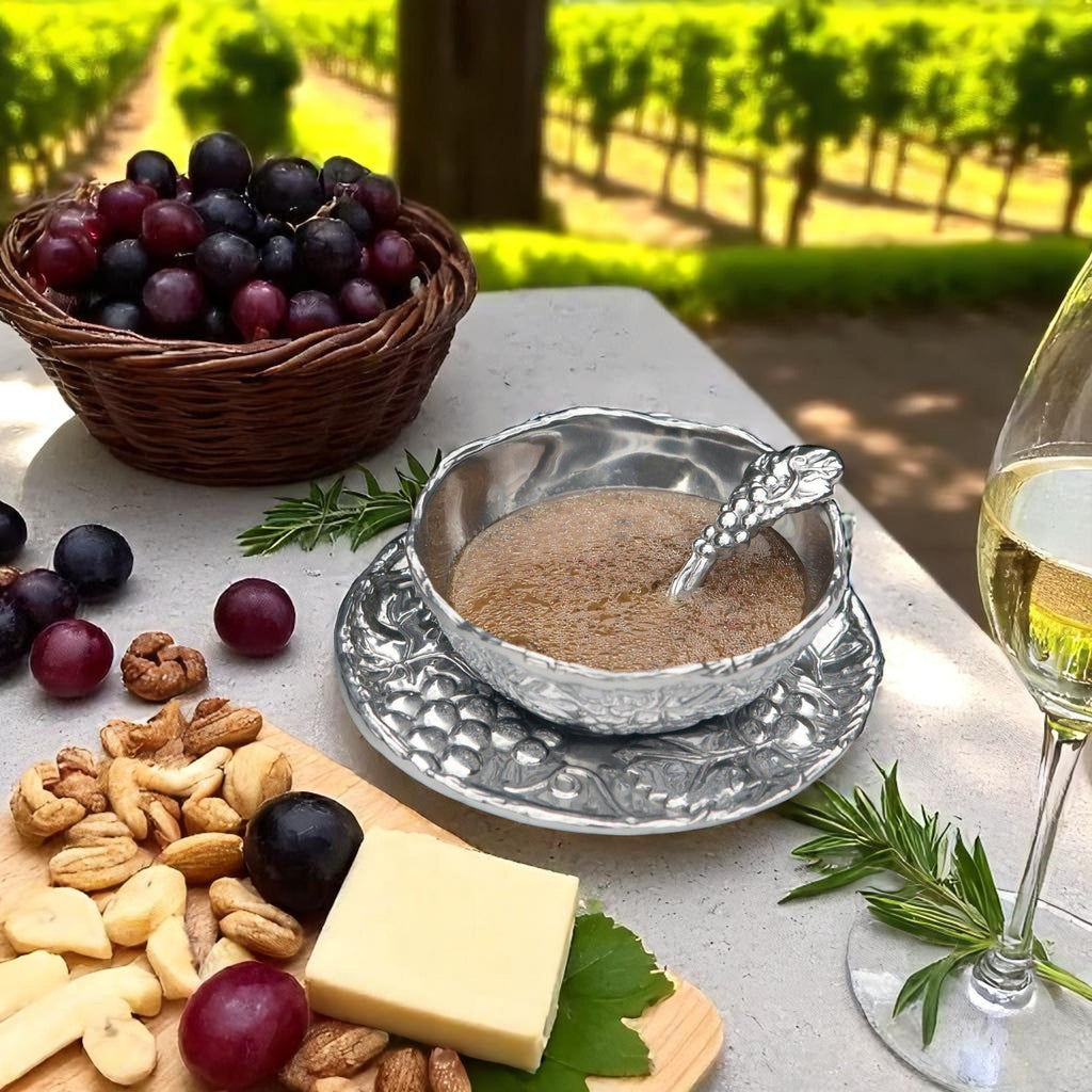 Grape Condiment Server | Elegant Entertaining Serveware