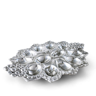 Grape Deviled Egg Holder | Elegant Table Décor & Entertaining Accent