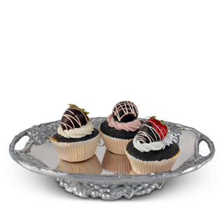 Grape Footed Side Dish | Elegant Table Décor & Entertaining Accent