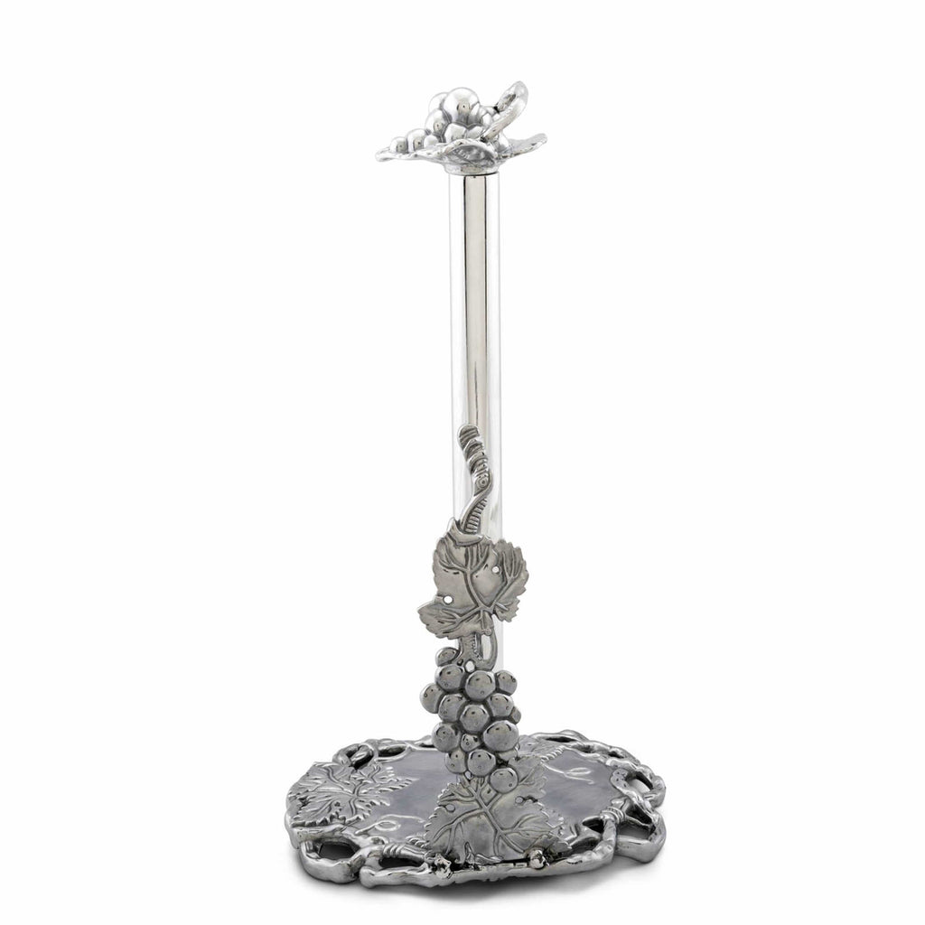 Sculpted Grape Paper Towel Holder | Refined Kitchen Elegance