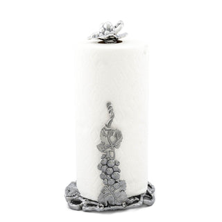 Sculpted Grape Paper Towel Holder | Refined Kitchen Elegance