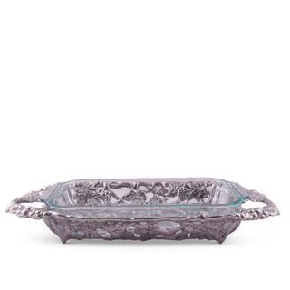 Sculpted Grape Pyrex Holder 3-Qt | Timeless Table Elegance