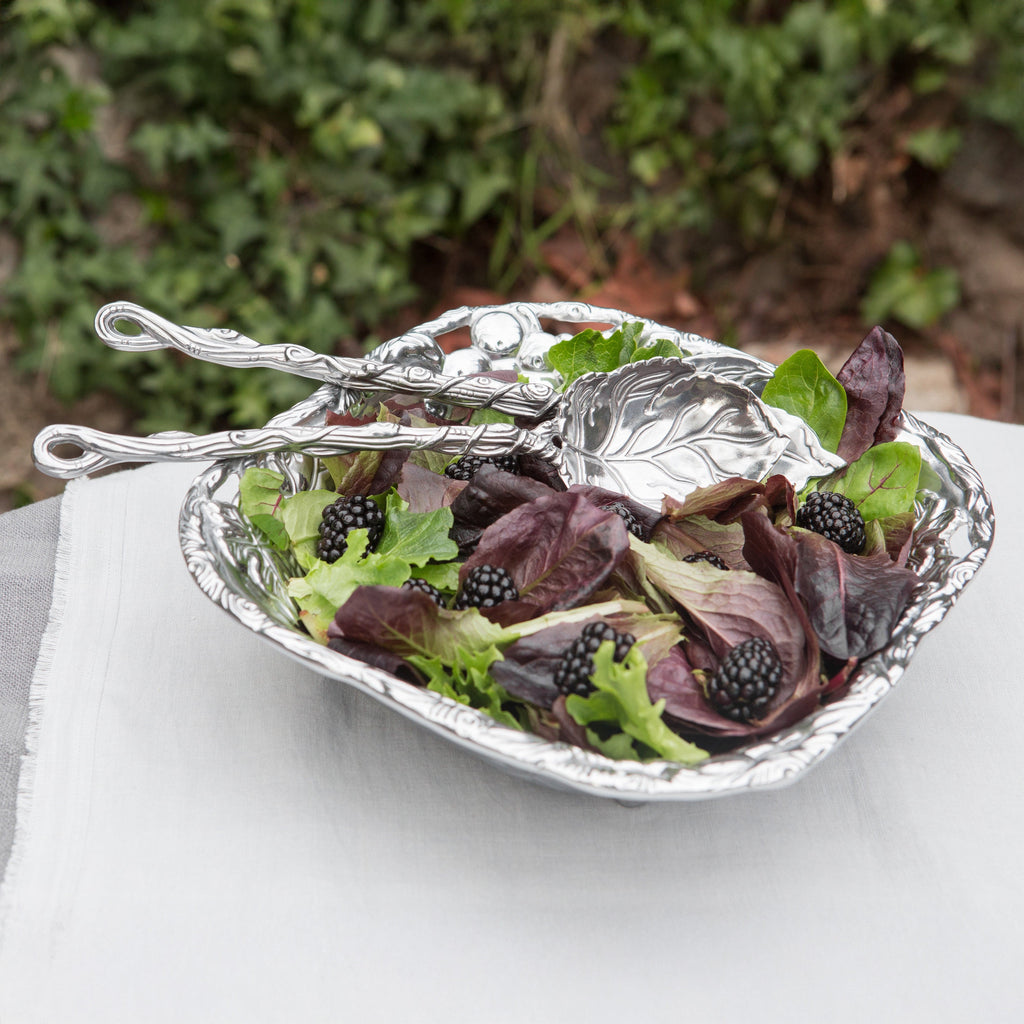 Grape Salad Bowl Set 3-Pc | Elegant Entertaining Serveware