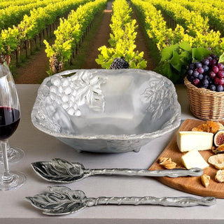 Grape Salad Bowl Set 3-Pc | Elegant Entertaining Serveware