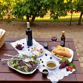 Grape Salad Bowl Set 3-Pc | Elegant Entertaining Serveware