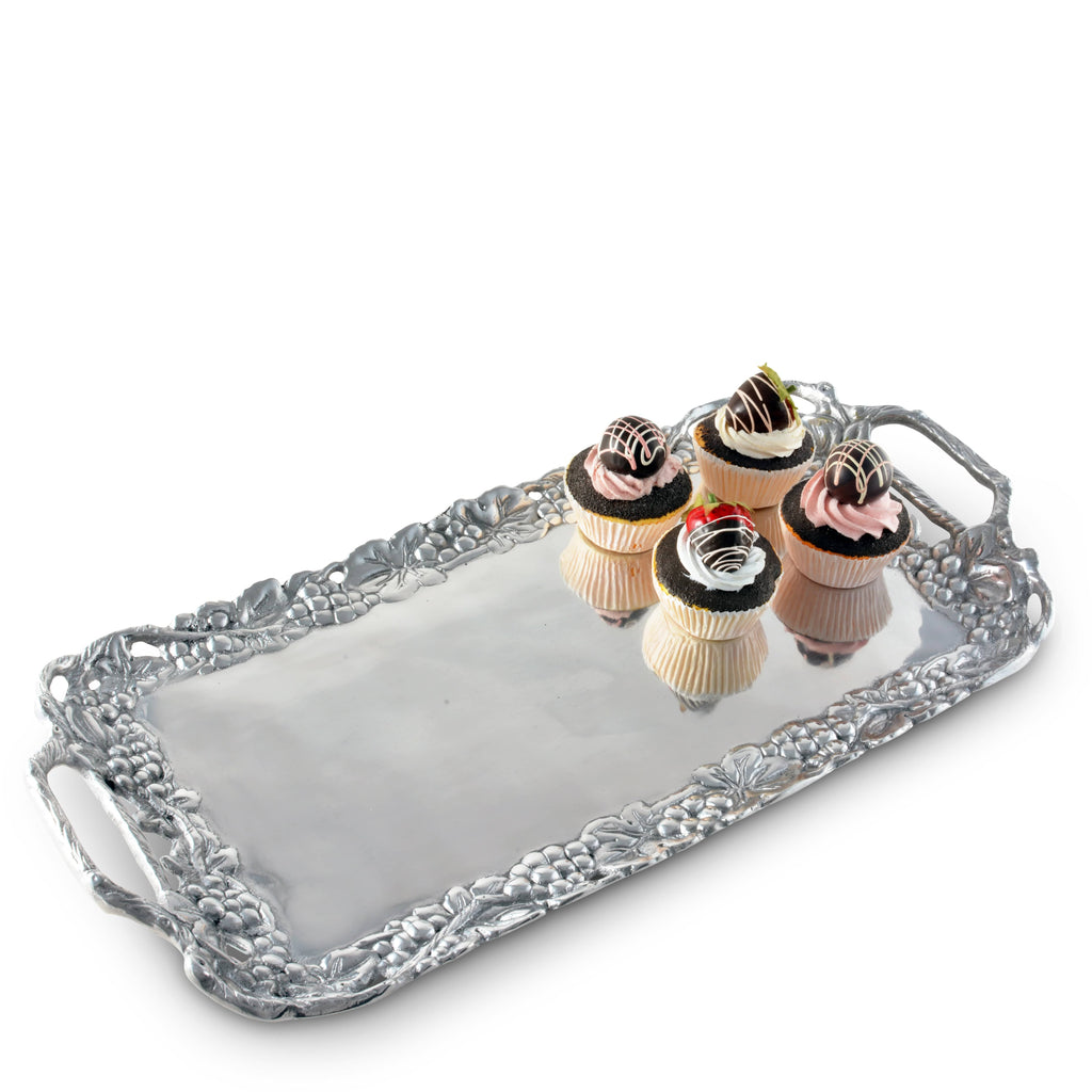 Grape Serving Tray | Elegant Entertaining Serveware