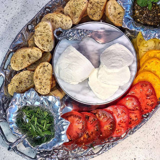 Grape Tray Entertainment Set of 5 Vineyard Accent