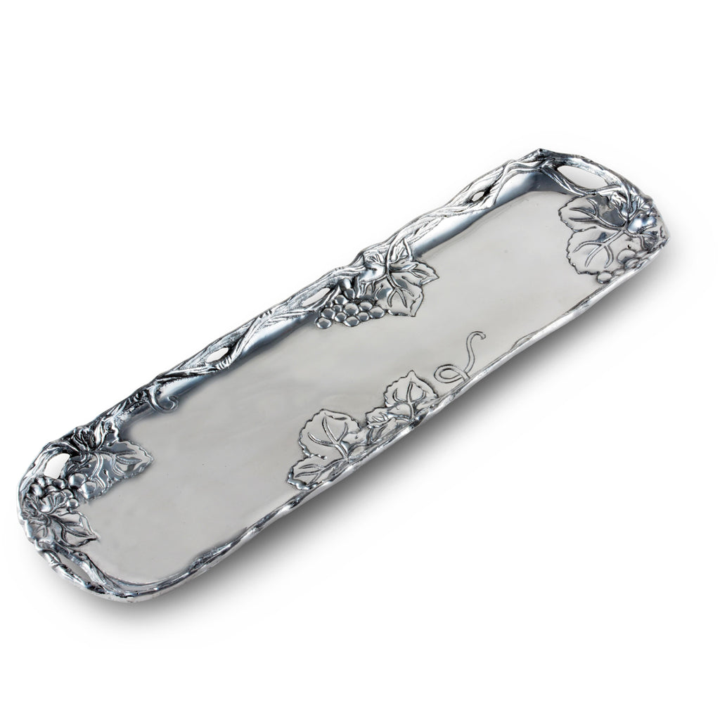 Grape Vineyard Oblong Tray Decorative Accent
