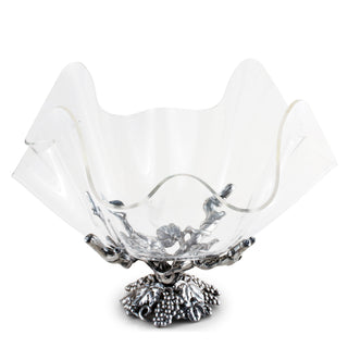 Grapevine Stand Acrylic Bowl 14″ | Elegant Entertaining Serveware