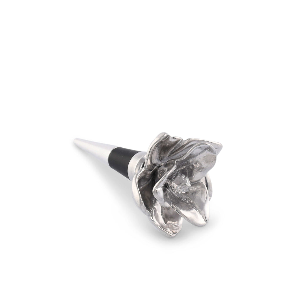 Magnolia Bottle Stopper Floral Bar Accent