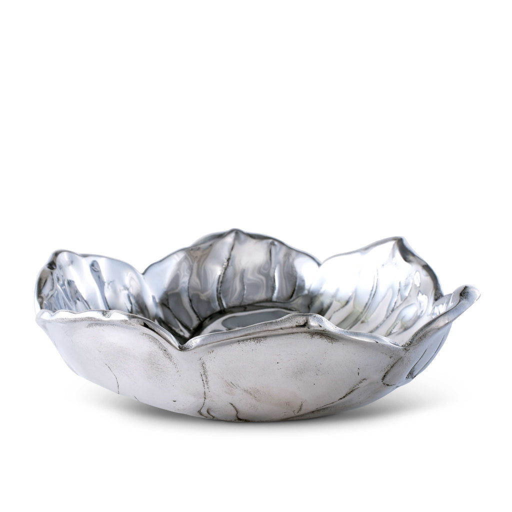 Magnolia 10 Inch Bowl Floral Table Accent