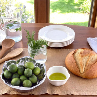 Magnolia 10 Inch Bowl Floral Table Accent