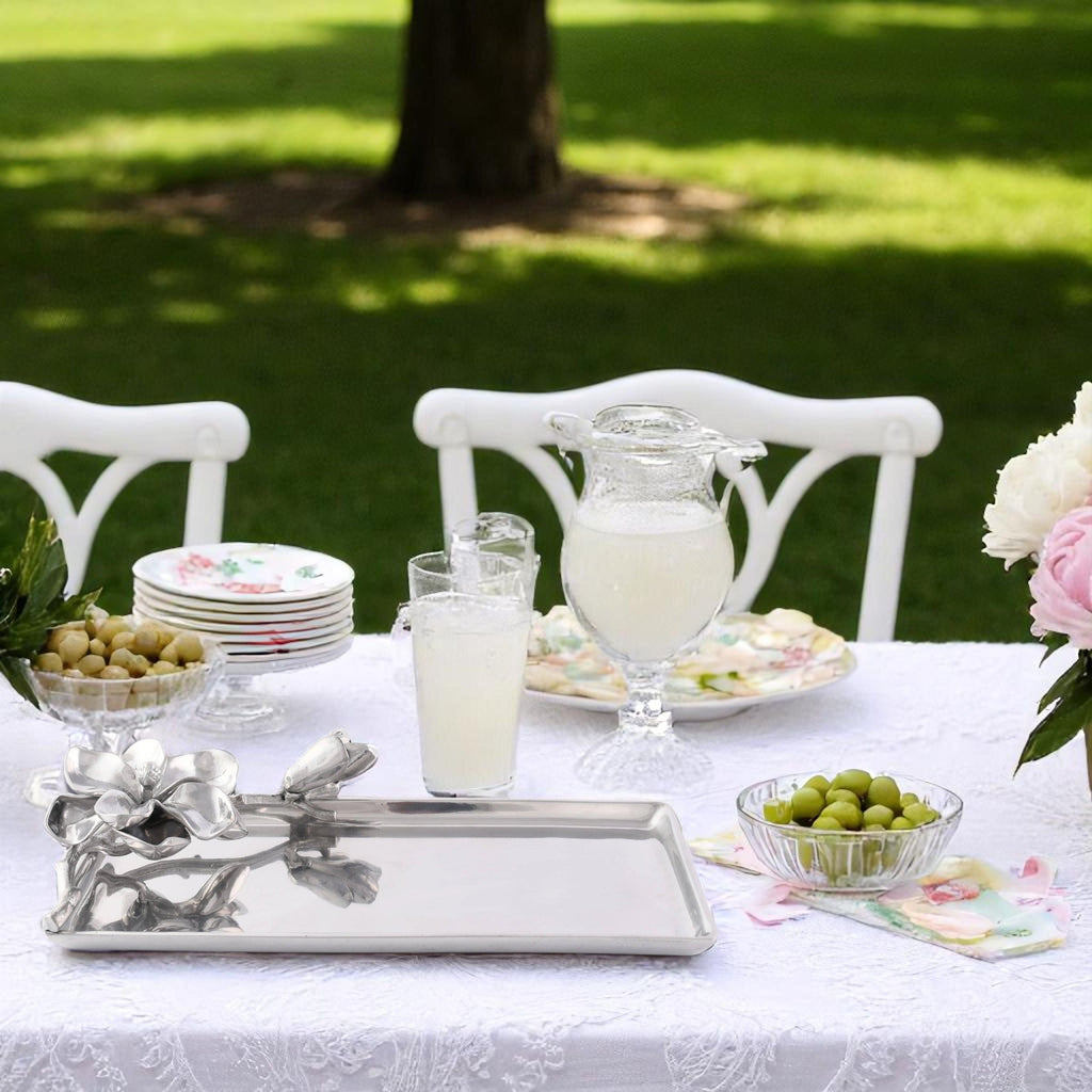 Magnolia 6 x 12 Decorative Tray Accent