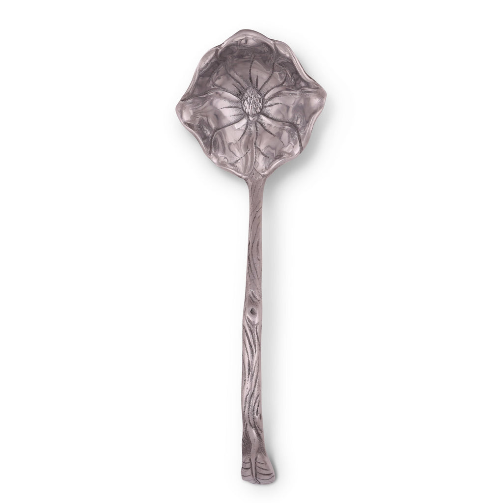 Magnolia Ladle Floral Serving Accent