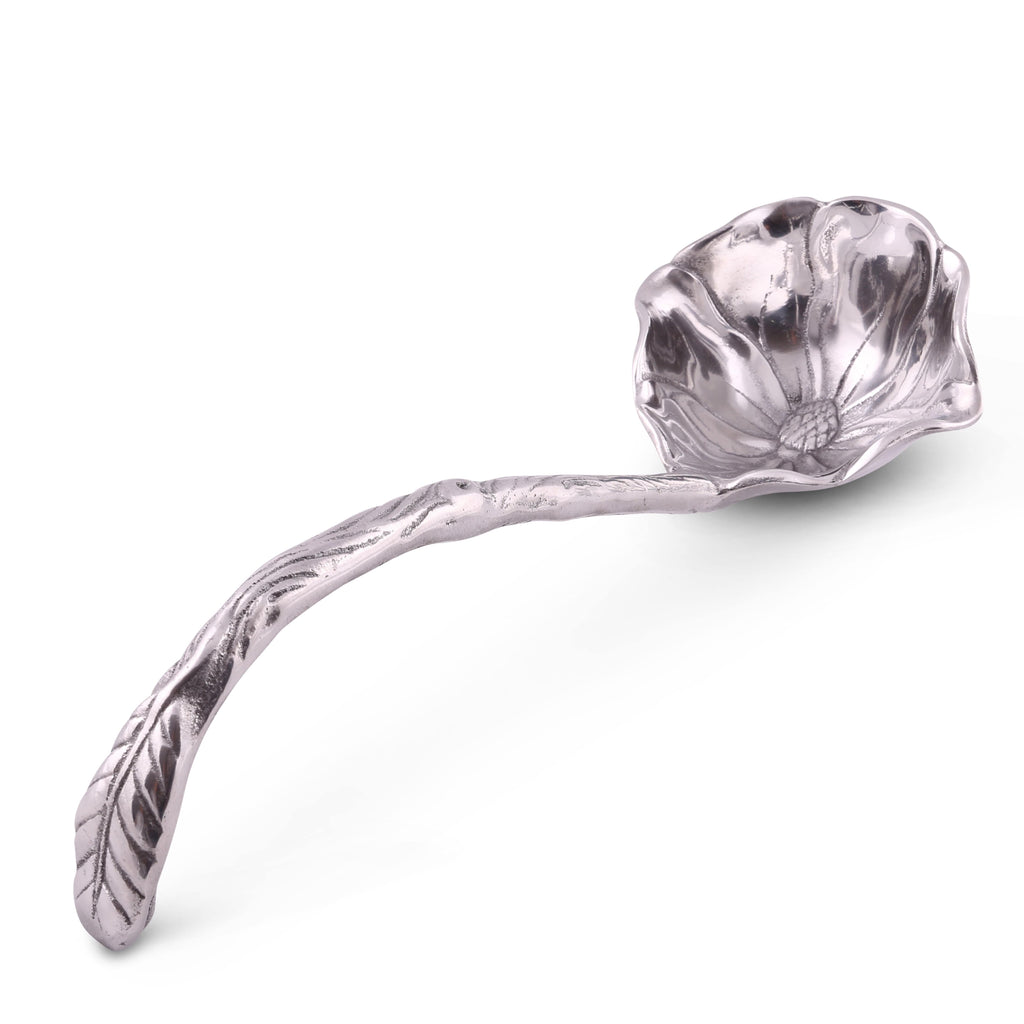 Magnolia Ladle Floral Serving Accent