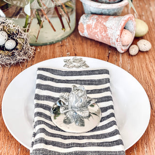 Magnolia Napkin Weight Floral Table Accent