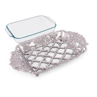 Magnolia Pyrex Holder 3 Qt Table Accent