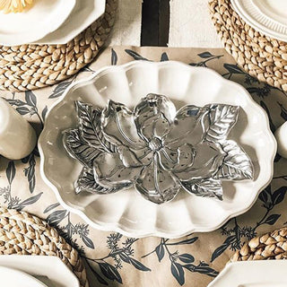 Magnolia Tray 8 x 13.5 Decorative Accent
