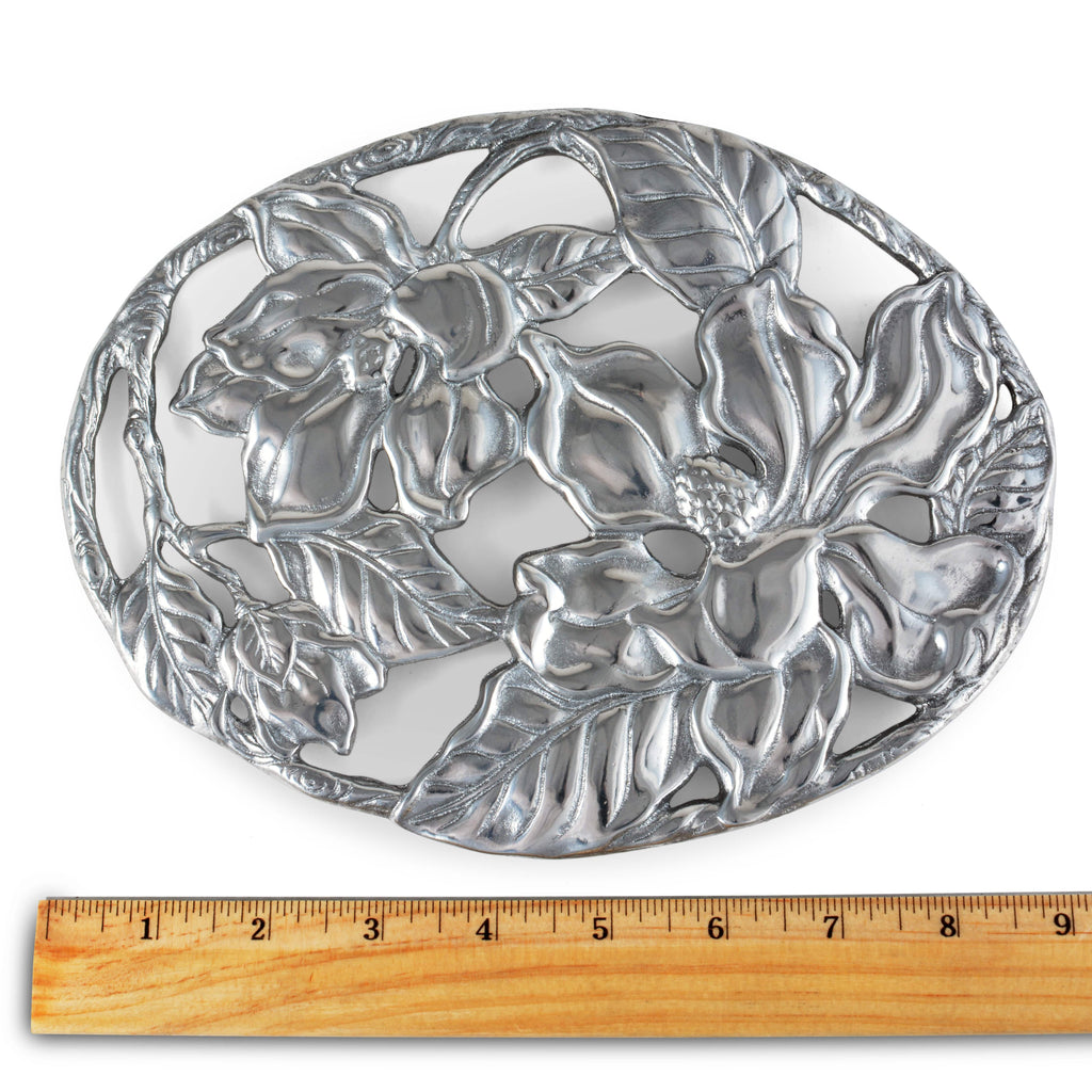 Magnolia Trivet Decorative Table Accent
